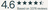 Product rating with 4.6 stars based on 3376 reviews