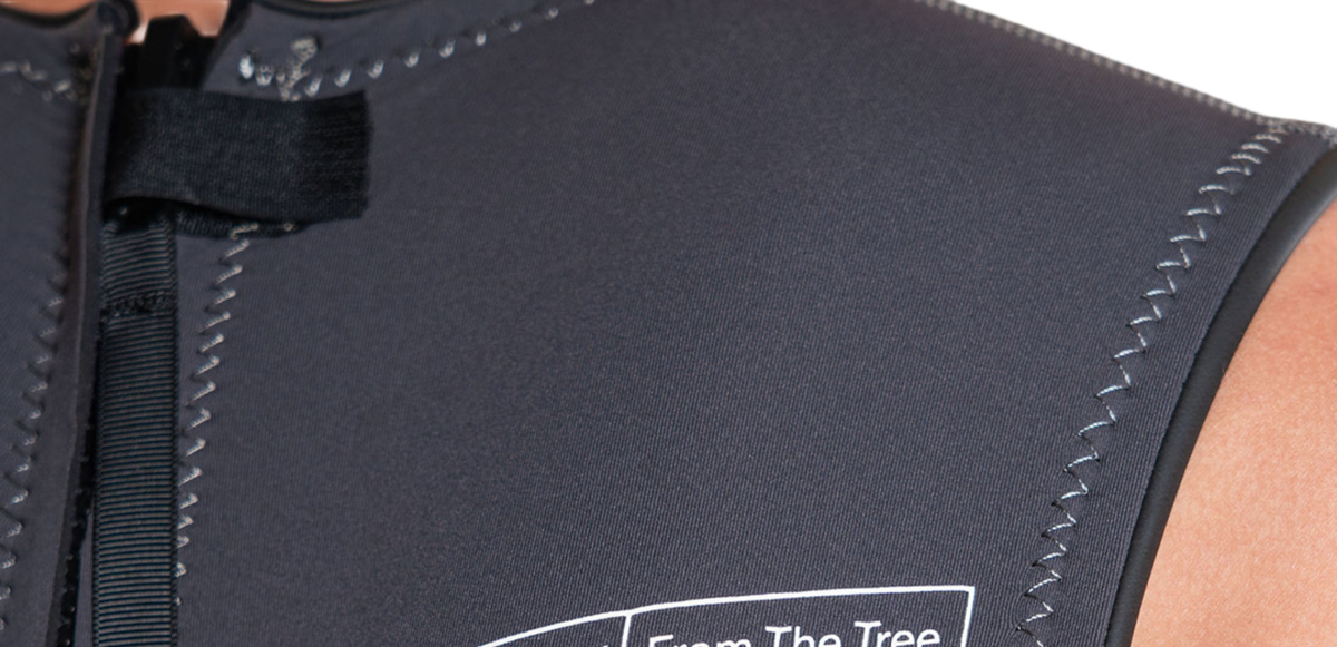 Close up of Yulex® Kneeskin on white background