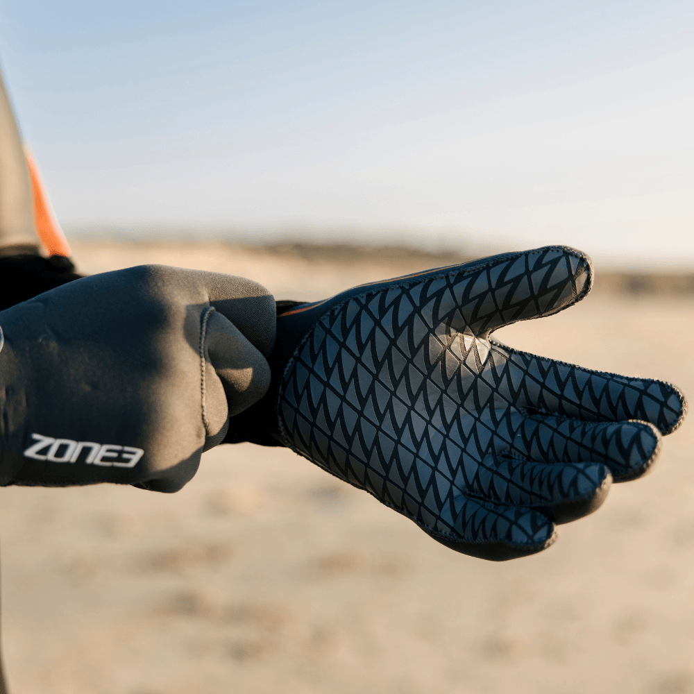 Active-Flex Swim Gloves showcasing unmatched hand protection for swimming, surfing, and paddle sports.